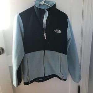 Blue the north face Denali jacket - medium